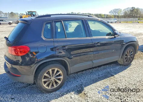 2018 Volkswagen Tiguan Limited z USA, uszkodzony, nr VIN WVGAV7AX9JK000476